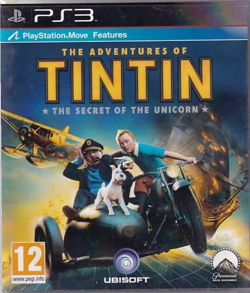 The Adventures of Tintin the Secret of the Unicorn - PS3 (B Grade) (Used) (eng)
